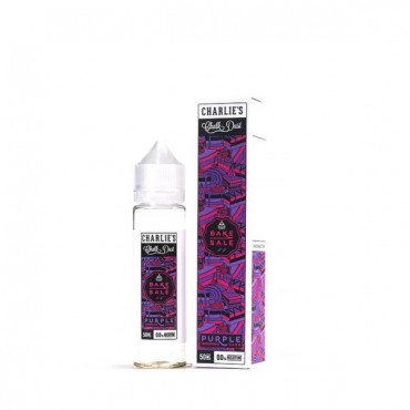 PURPLE WEDDING CAKE E-LIQUID BY CHARLIE'S CHALK DUST - BAKE SALE  50ML 70VG