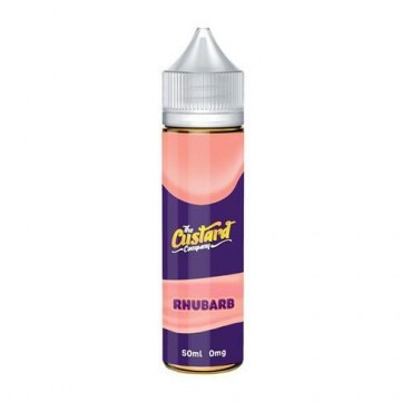 RHUBARB CUSTARD E LIQUID BY THE CUSTARD COMPANY 50ML 70VG