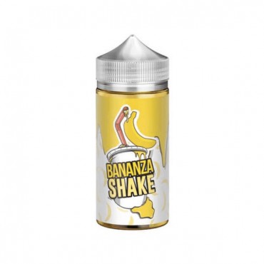 BANANZA SHAKE E LIQUID BY MILKSHAKE LIQUIDS - BLACK MARKET 80ML 70VG