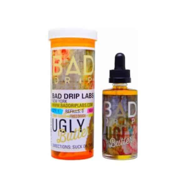 UGLY BUTTER E LIQUID BY BAD DRIP 50ML 80VG