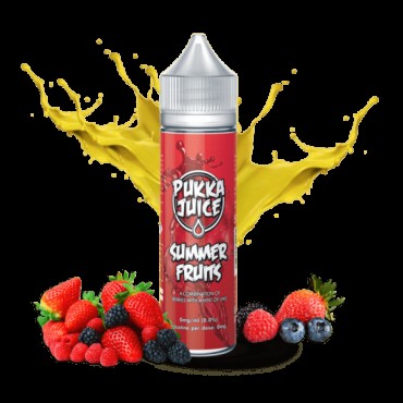 SUMMER FRUITS E LIQUID BY PUKKA JUICE 50ML 70VG