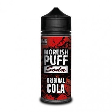 ORIGINAL COLA E LIQUID BY MOREISH PUFF - SODA 100ML 70VG