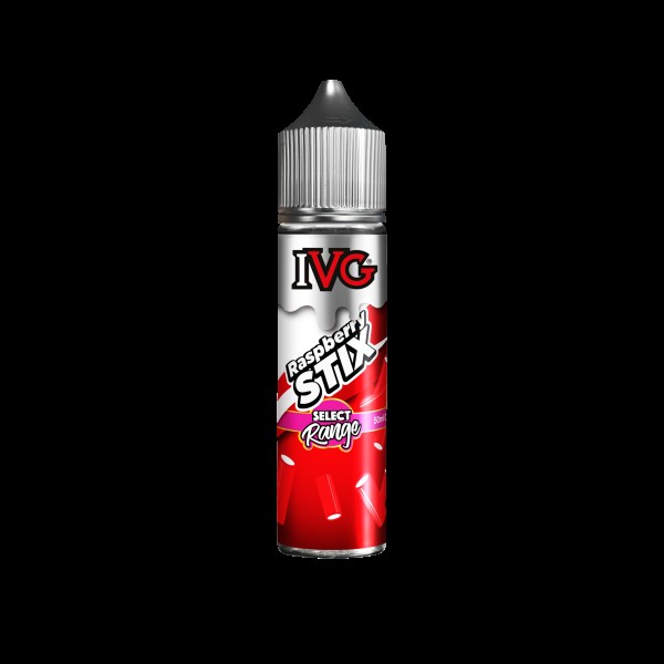 RASPBERRY STIX E LIQUID BY I VG SELECT RANGE 50ML 70VG