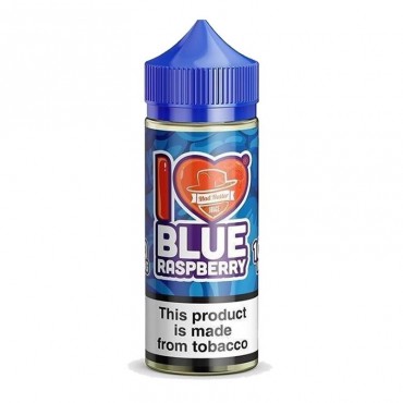 I LOVE CANDY BLUE RASPBERRY E LIQUID BY MAD HATTER 80ML 70VG