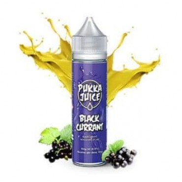 BLACKCURRANT E LIQUID BY PUKKA JUICE 50ML 70VG