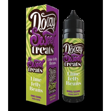 LIME JELLY BEANS E LIQUID BY DOOZY VAPE - SWEET TREATS CO 50ML 70VG