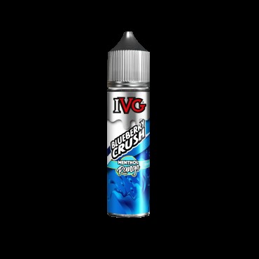 BLUEBERRY CRUSH E LIQUID BY I VG MENTHOL RANGE 50ML 70VG