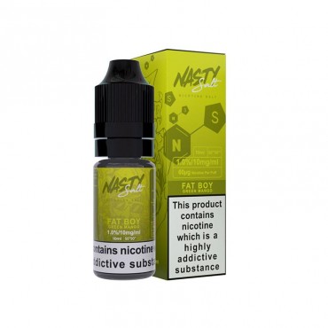 FAT BOY NICOTINE SALT E-LIQUID BY NASTY SALT