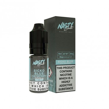 SICKO BLUE NICOTINE SALT E-LIQUID BY NASTY SALT