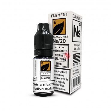 HONEY ROAST TOBACCO NICOTINE SALT E-LIQUID BY NS20 - ELEMENT