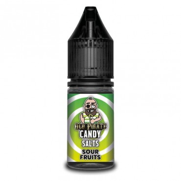 SOUR FRUITS NICOTINE SALT E-LIQUID BY OLD PIRATE SALTS - CANDY