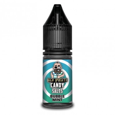 BUBBLE MINT NICOTINE SALT E-LIQUID BY OLD PIRATE SALTS - CANDY