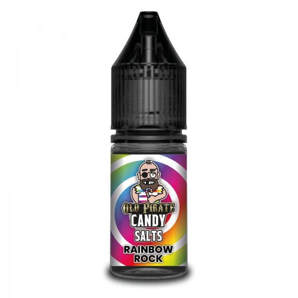 RAINBOW ROCK NICOTINE SALT E-LIQUID BY OLD PIRATE SALTS - CANDY