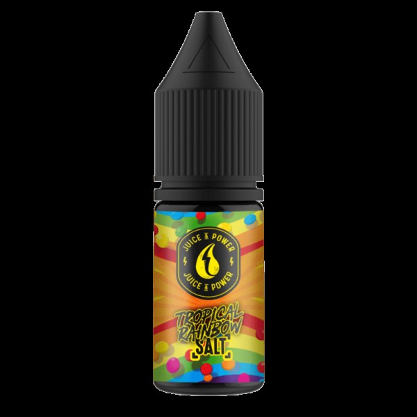 TROPICAL RAINBOW NICOTINE SALT E-LIQUID BY JUICE N POWER