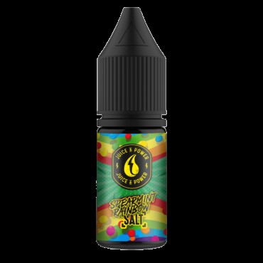 SPEARMINT RAINBOW NICOTINE SALT E-LIQUID BY JUICE N POWER