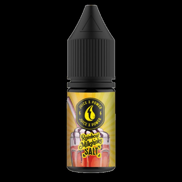 RAINBOW MILKSHAKE NICOTINE SALT E-LIQUID BY JUICE N POWER