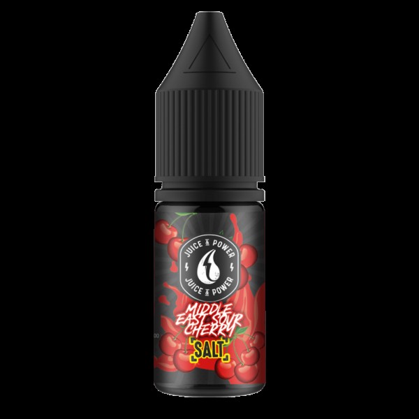 MIDDLE EASTERN SOUR CHERRY NICOTINE SALT E-LIQUID BY JUICE N POWER