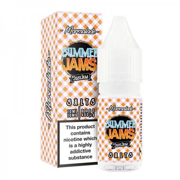 SUMMER JAM MARMALADE NICOTINE SALT E-LIQUID BY JUST JAM