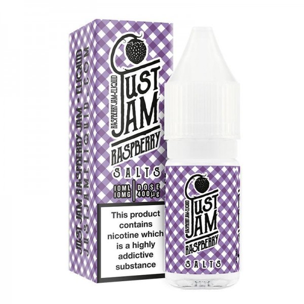 JUST JAM RASPBERRY NICOTINE SALT E-LIQUID BY JUST JAM