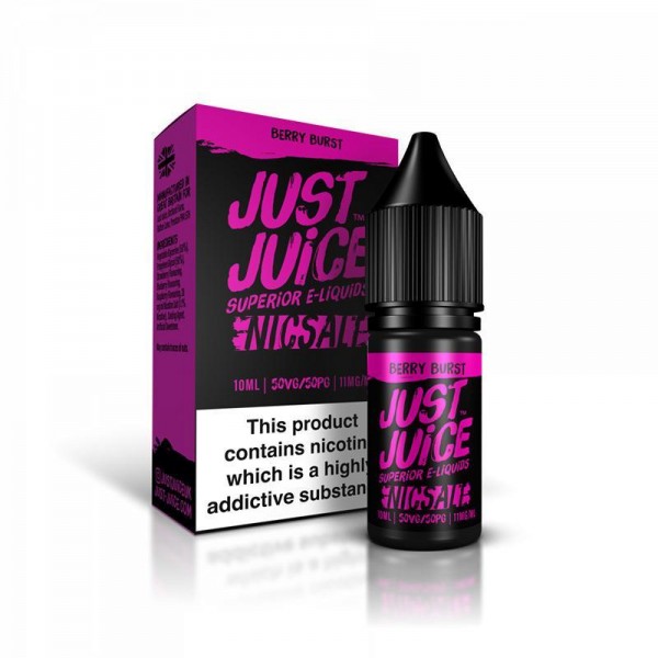 BERRY BURST NICOTINE SALT E-LIQUID BY JUST JUICE NICSALT