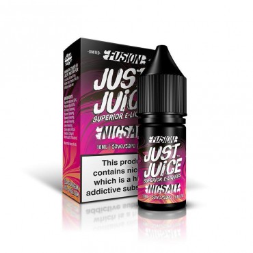 FUSION BERRY BURST & LEMONADE NICOTINE SALT E-LIQUID BY JUST JUICE NICSALT