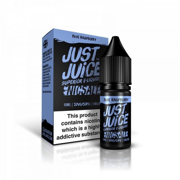 BLUE RASPBERRY NICOTINE SALT E-LIQUID BY JUST JUICE NICSALT