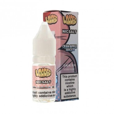 CRAN APPLE JUICE ICED NICOTINE SALT E-LIQUID BY LOADED NICSALT