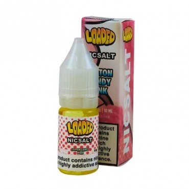 PINK COTTON CANDY NICOTINE SALT E-LIQUID BY LOADED NICSALT