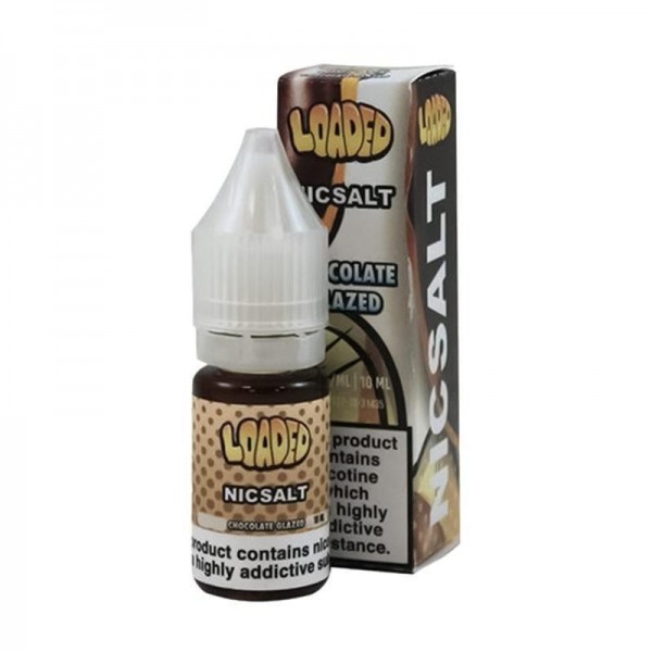 CHOCOLATE GLAZED DONUT NICOTINE SALT E-LIQUID BY LOADED NICSALT