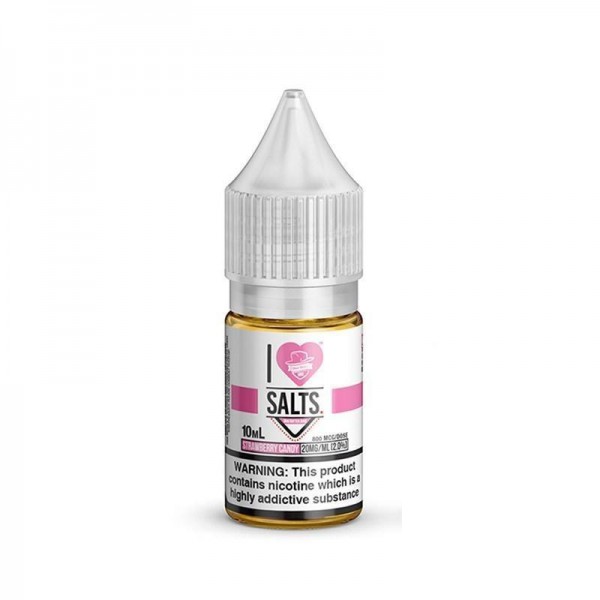 STRAWBERRY CANDY NICOTINE SALT E-LIQUID BY I LOVE SALTS