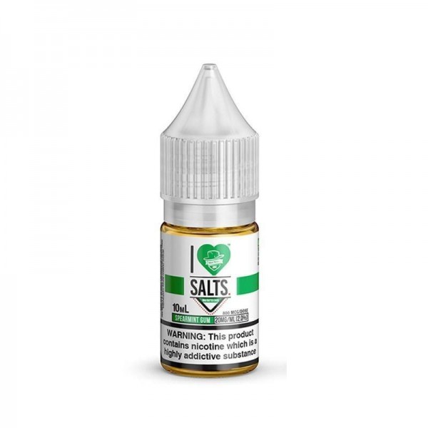 SPEARMINT GUM NICOTINE SALT E-LIQUID BY I LOVE SALTS