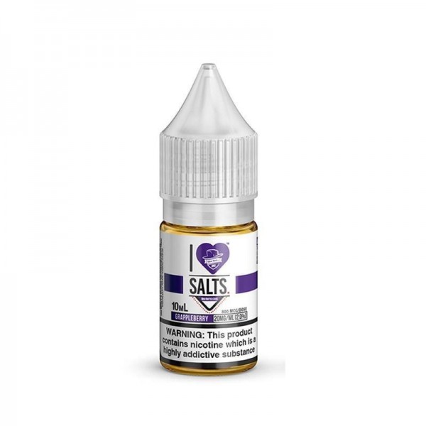 GRAPPLEBERRY NICOTINE SALT E-LIQUID BY I LOVE SALTS