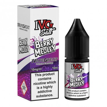 BERRY MEDLEY NICOTINE SALT E-LIQUID BY I VG SALT