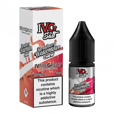 STRAWBERRY WATERMELON CHEW NICOTINE SALT E-LIQUID BY I VG SALT