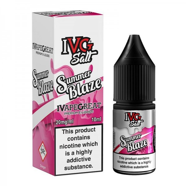 SUMMER BLAZE NIC SALT E-LIQUID BY I VG