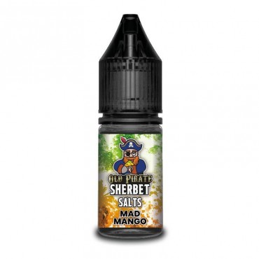 MAD MANGO NICOTINE SALT E-LIQUID BY OLD PIRATE SALTS - SHERBET