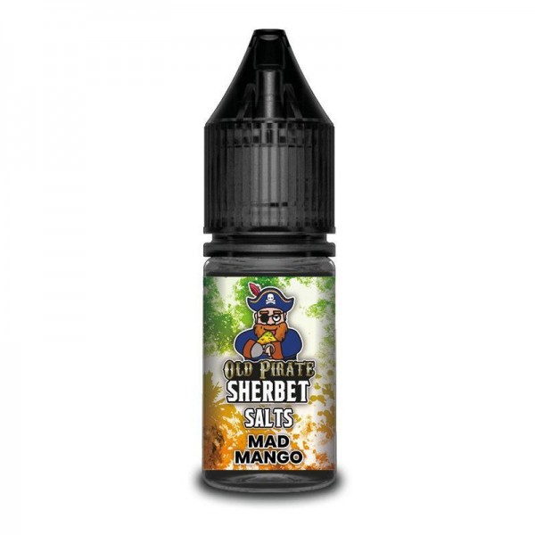 MAD MANGO NICOTINE SALT E-LIQUID BY OLD PIRATE SALTS - SHERBET