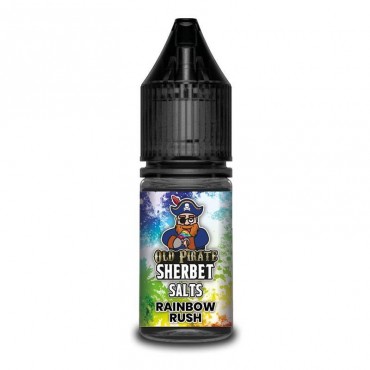 RAINBOW RUSH NICOTINE SALT E-LIQUID BY OLD PIRATE SALTS - SHERBET