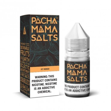 ICY MANGO NICOTINE SALT E-LIQUID BY PACHA MAMA SALTS