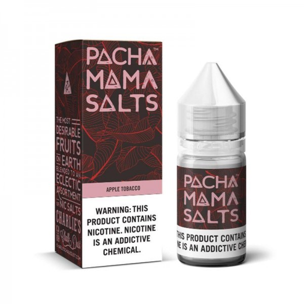 APPLE TOBACCO NICOTINE SALT E-LIQUID BY PACHA MAMA SALTS
