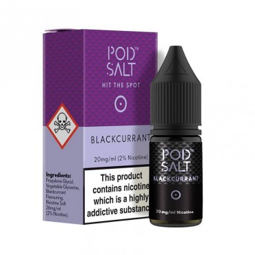 BLACKCURRANT NICOTINE SALT E-LIQUID BY POD SALT CORE RANGE