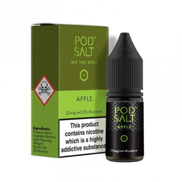 APPLE NICOTINE SALT E-LIQUID BY POD SALT CORE RANGE