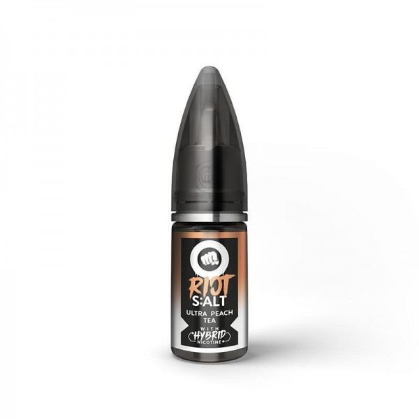 ULTRA PEACH TEA HYBRID NICOTINE SALT E-LIQUID BY RIOT S:ALT