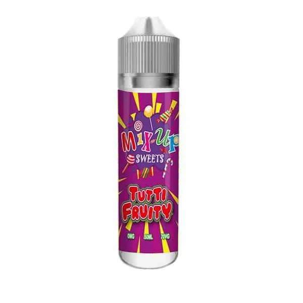 TUTTI FRUITY E LIQUID BY MIX UP SWEETS 50ML 70VG