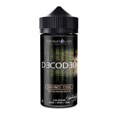 DAVINCI CODE E LIQUID BY DECODED - PREMIUM LABS 100ML 75VG