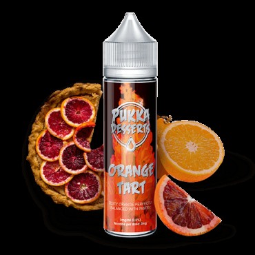 ORANGE TART E LIQUID BY PUKKA JUICE -  DESSERTS 50ML 70VG