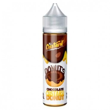 CHOCOLATE CUSTARD DONUT E LIQUID BY THE CUSTARD COMPANY 50ML 70VG