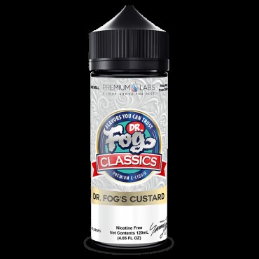 DR FOG'S CUSTARD CLASSICS E LIQUID BY DR FOG 100ML 75VG