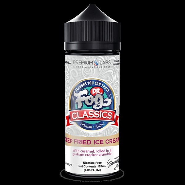 DEEP FRIED ICE CREAM CLASSICS E LIQUID BY DR FOG 100ML 75VG