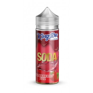 STRAWBERRY FIZZ E LIQUID KINGSTON SODA 100ML 70VG